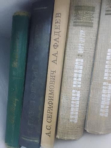 Rus dilində bədii ədəbiyyat və klassiklərdən ibarət kitab toplusu