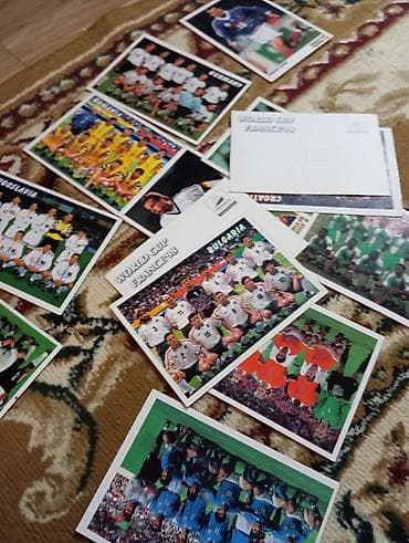 Məhsul: Dünya Kuboku Fransa ’98 temalı futbol açıqcalar/kolleksiya — 2