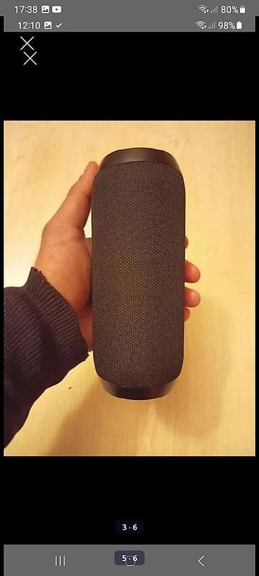 İşlənmiş Acoustic Energy Kolonka, Növ - Bluetooth, rəng - Qara