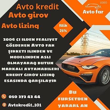 ikinci el soyuducu: Şexsi avtomabil esasinda nağd pul elde et avtomabil sende qalir nömre — 1