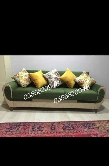 metbex ucun divan: Divan, Qonaq otağı üçün, Parça, Bazalı, Açılan — 19