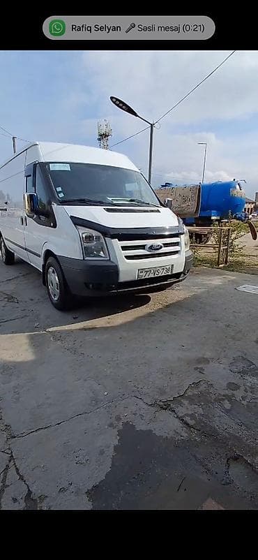 Ford Transit yük mikroavtobusu - Korpus: uzun baza, yüksək damlı