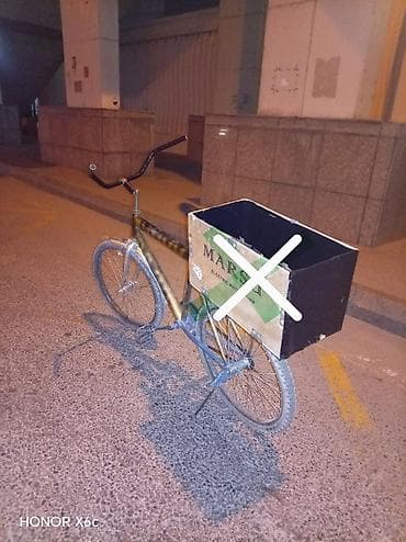 velosiped summa: Velosiped – yük daşıma üçün - Çərçivə: klassik polad, tək sürət — 4