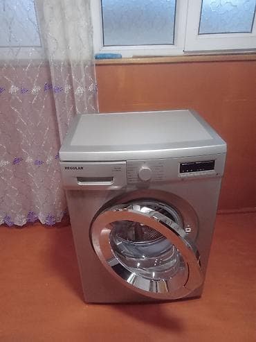 nokia 6233 satilir: REGULAR önyükləməli paltaryuyan maşın - Rəng: gümüşü/metalik - Ön — 2