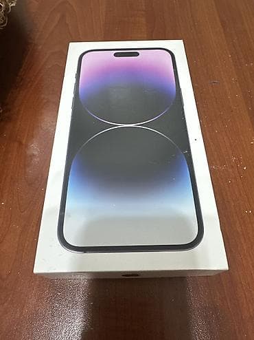 ipod classic 7: IPhone 14 Pro Max, 512 GB, Deep Purple, Zəmanət — 5