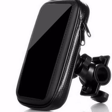 masin ucun velosiped tutacagi: Matasklet ve velosipet ücün su kecirtmeyen telefon tutacaqi, kabronun — 2