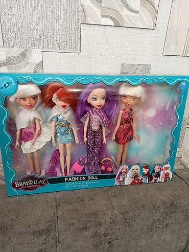 icinde oyunlarla: Bratzillaz Fashion Doll – 4-lü dəst - Brend: Bratzillaz - Yaş qrupu — 1