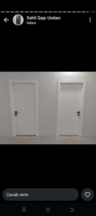 plastik qapi pencere: Yeni Otaq qapısı Zəmanətli, Ödənişli quraşdırma, Ödənişli çatdırılma — 7