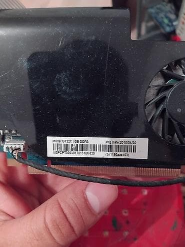 Videokartlar: Video kart – NVIDIA GeForce GT 320, 1 GB DDR3 Texniki xüsusiyyətlər — 3