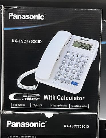 mini telfon: Stasionar telefon Simli, Yeni, Pulsuz çatdırılma — 2