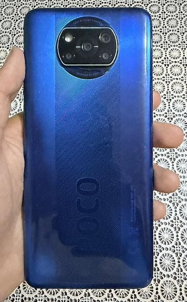 data modem sim card: Poco X3 NFC, 128 GB, rəng - Mavi, Sensor — 2