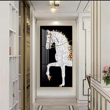 Tablo -Tablolar qalın kətan parça üzərində, tam keyfiyyətli və şəklin