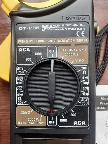 DT-266 Digital Clamp Meter Multi Testers. TESTER, Amperkleş lalafo.az -da DT-266 Digital Clamp Meter Multi Testers. TESTER, Amperkleş