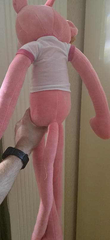oyuncağ: Pembe Panter plyuş oyuncağı - Rəng: çəhrayı/pembe tonları, ağ detal — 3