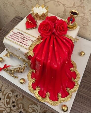 5 yas tortu: Ad günü üçün dizayn tortları - Zərif “Happy Birthday” yazılı klassik — 11