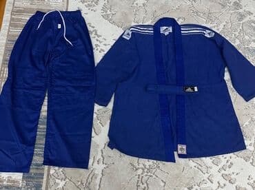Другая мужская одежда: Мужской спортивный костюм, Adidas, цвет - Голубой — 1