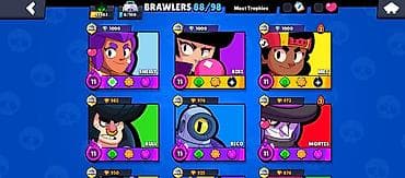 gitara sekilleri: Brawl Stars oyun hesabı - Hesabın yaradılma ili: 2021 - Təcrübə — 5