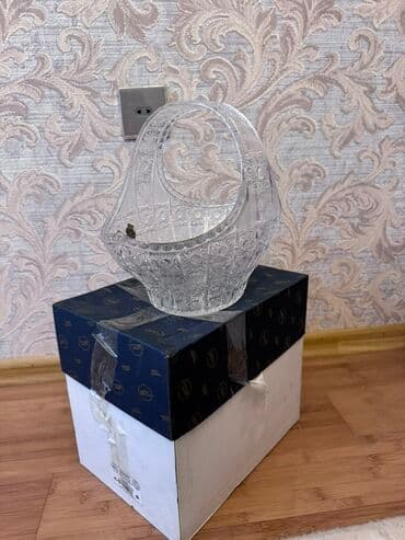 meyve qabı: Tom bohema Çexiya istehsalı meyve qabı səbət formalı yeni qutusunda — 4