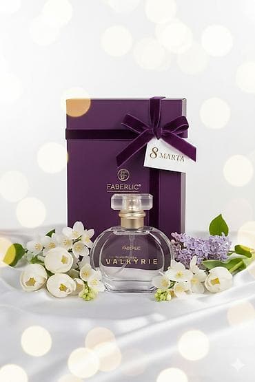 parfum qablari: Faberlic qadın ətirləri – hədiyyə qutusunda 8 Mart temalı setlər - — 1