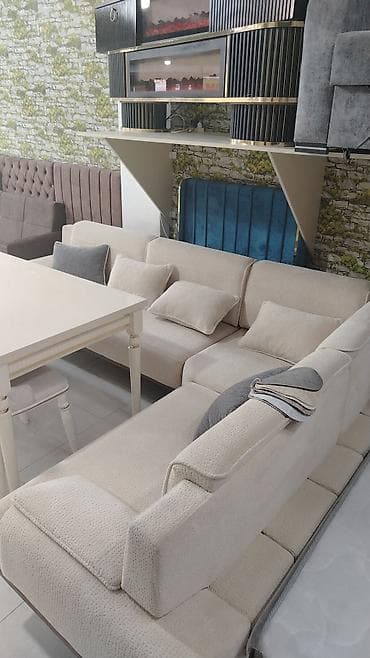 Divan və kreslo dəstləri: Yeni, Künc divan, Divan, Bazasız, Açılmayan — 2