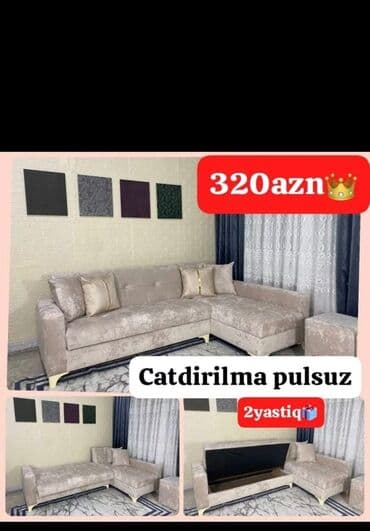 Künc divan, Yeni, Açılan, Bazalı, Parça, Şəhərdaxili pulsuz çatdırılma