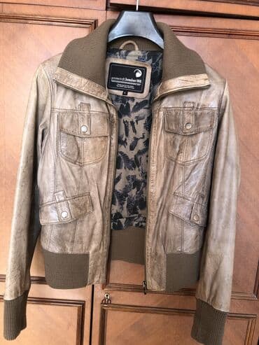 кожаная куртка женская: Женская куртка натуральная кожа новая — 1