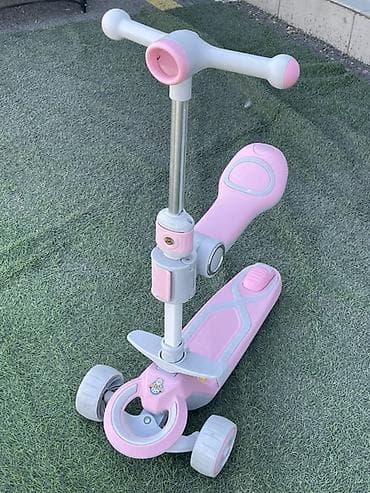 mapet tekeri: Uşaq üçün 3 təkərli dönüşlü skuteri - Model: 3 təkərli, ön hissədə — 7