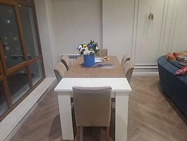 bag ucun stol: Qonaq otağı üçün, Açılan, 6 stul — 2