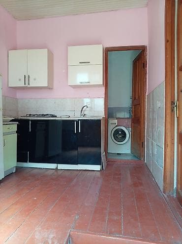 gencede ev: 1 otaqlı həyət evi - Plan: 1 yataq otağı, qonaq otağı, mətbəx — 6