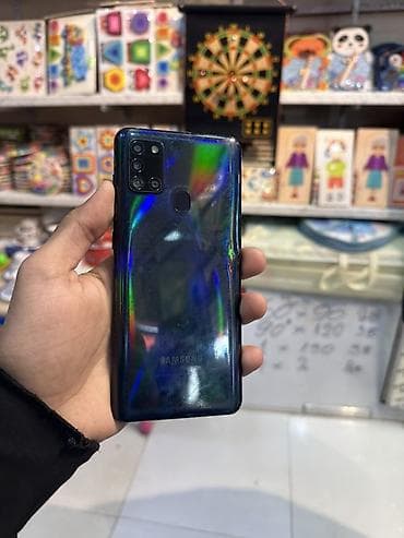 dark project: Samsung Galaxy A21S, 64 GB, rəng - Qara — 2