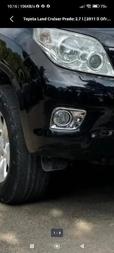 turbo az 30 kuza prius: • Ön bamper alt dekor paneli – “LAND CRUISER PRADO” yazılı 100 manat — 3