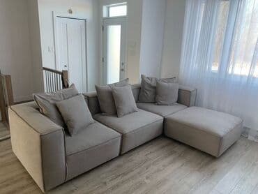 выездная химчистка мебели: Угловой диван, С подъемным механизмом, Раскладной — 6