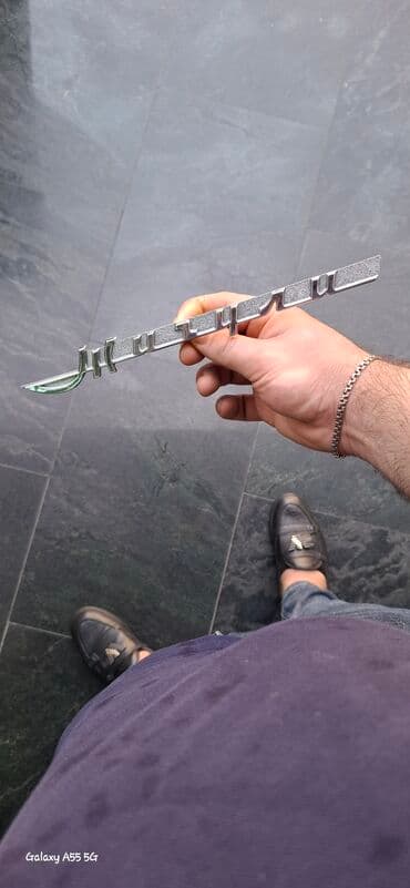 niva qapi uzluyu: Orginal Xrom (Jiquli) Yazısı. Məhsul: Avtomobil üçün metal emblem — 4