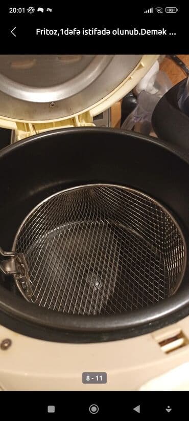 sinbo blincik aparati: Фритюрница Sinbo, 2-2,9 л, Б/у, Бесплатная доставка — 6