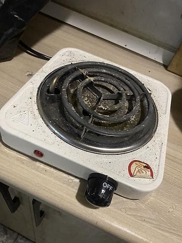 Elektronika: Elektrik tək plitə (spiral gözlü) - Kompakt masaüstü model, tək gözlü — 1