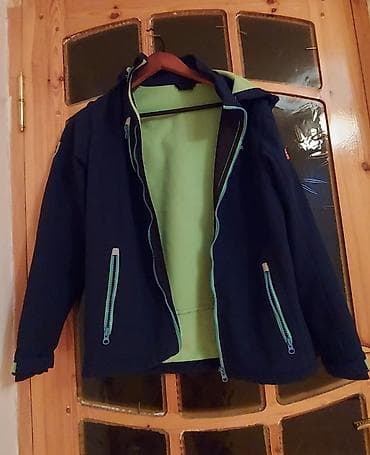 2 yaş: Uşaq üçün softshell gödəkçə - Brend: Trespass Kids (loqosu ön — 3