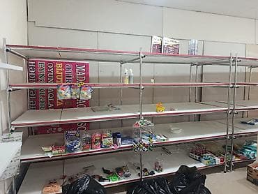 Mağaza avadanlığı: Mağaza üçün metal karkaslı vitrin rəfləri - Modul konstruksiya — 3