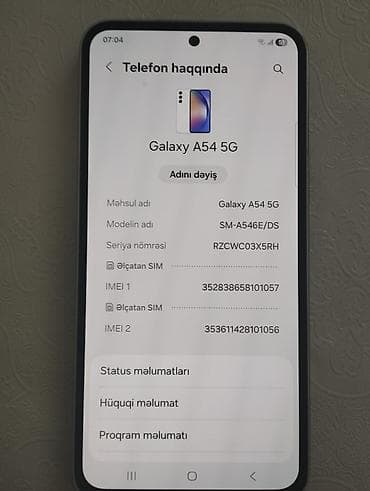 samsung b2710: Samsung Galaxy A54 5G, 256 ГБ, цвет - Белый — 4