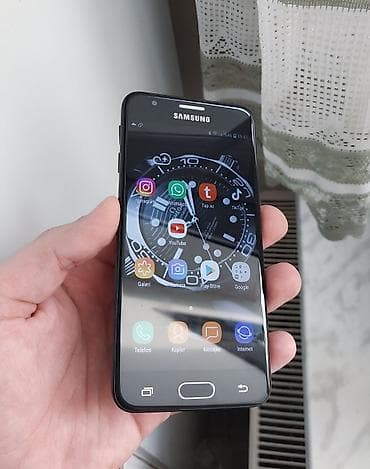 Mobil telefon və aksesuarlar: Samsung Galaxy J5, 16 GB, rəng - Qara, Barmaq izi — 1