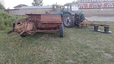 sinler ve diskler type 1: MTZ tipli təkərli traktor + ot biçən press bağlayan və ot yığan — 2