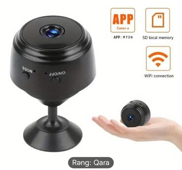 Fotokameralar: Mini müşahidə kamerası Təhlükəsizlik kamerası Ev və ofislər üçün mini — 3