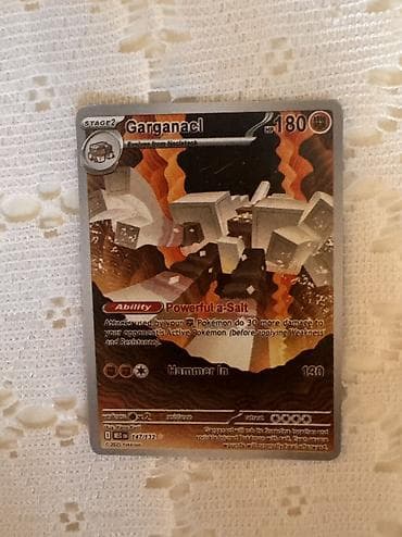 Искусство и коллекционирование: Pokemon TCG kolleksiya kartı – Garganacl (Stage 2) - Seriya: Scarlet — 1
