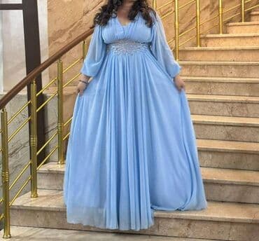 Yeni ziyafət geyimi bir dəfə geyinilib