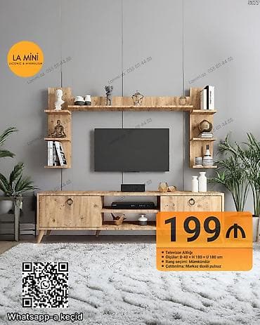 Düz TV altlığı, Polkalı, Taxtalı