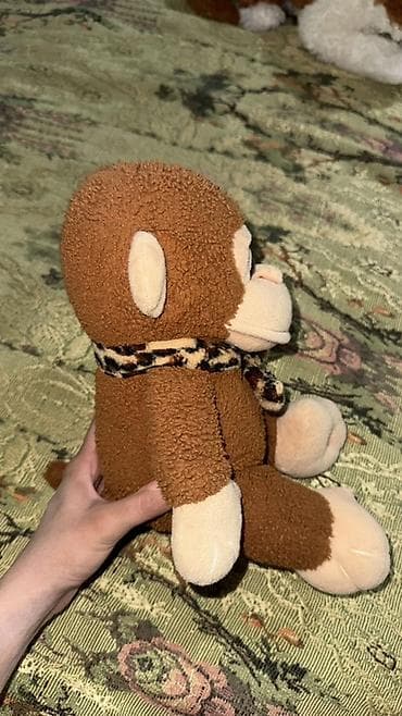 toy gulləri: Pliş Meymun Oyuncağı - Yumşaq, toxuması rahat materialdan hazırlanıb — 2