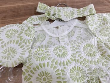 детские вязаные сарафаны: Комбинезон, Для девочек, 6 - 9 мес. — 2