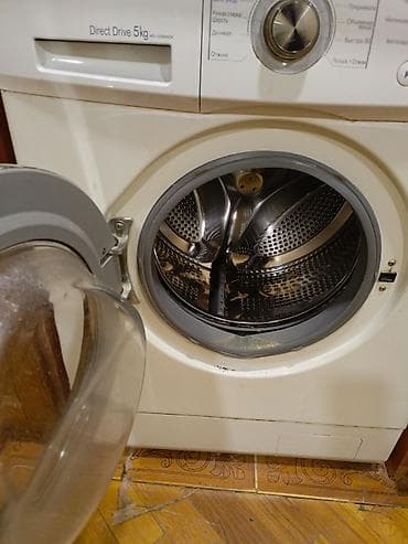 lg paltaryuyan servis: LG paltaryuyan maşın – ön yükləməli, Direct Drive 5 kq (model — 2