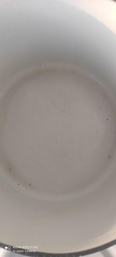 sintepon material: Emallı qazan,sovetin,diametr 28 sm — 4