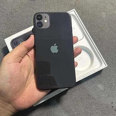 IPhone 11, 128 GB, Qara, Face ID