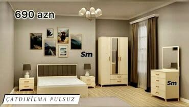 3 qapılı dolab: Açılan, 3 qapılı Düz dolab, Qarderob, paltar dolabı — 38